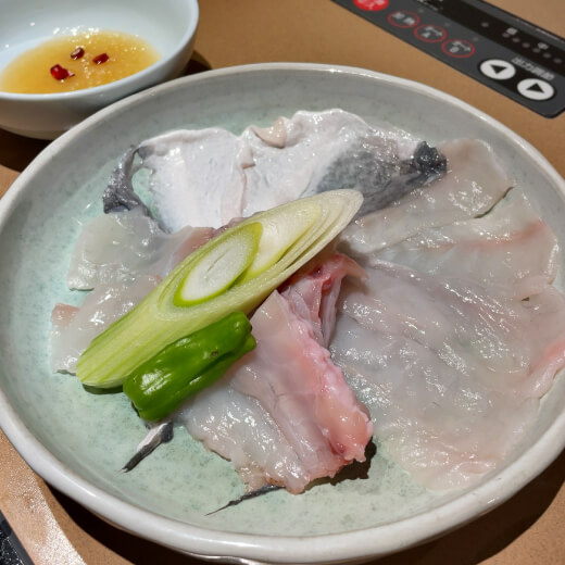 玄品ふぐ　焼き三種盛り